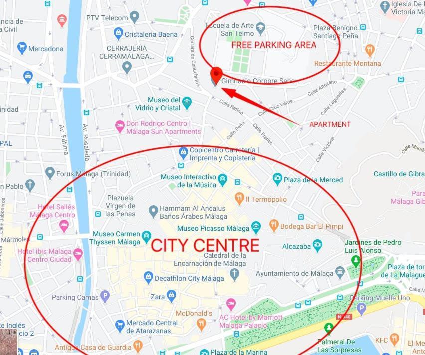 -Malagasunapts- Bright City Centre Studio Εξωτερικό φωτογραφία